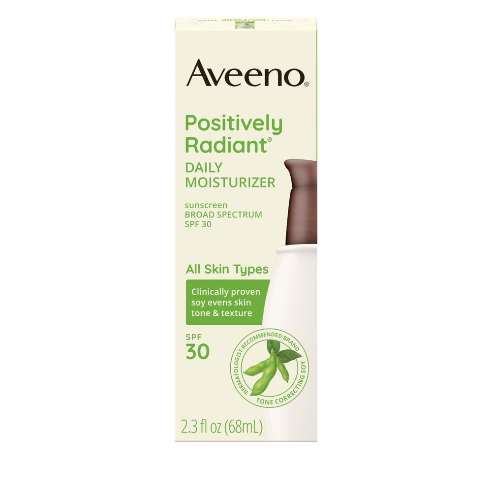 Uso diario bajo maquillaje con Aveeno, base ligera.