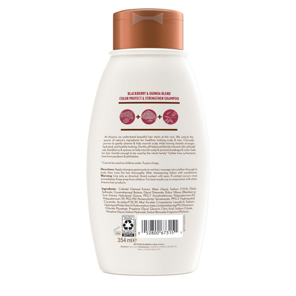 Aveeno uso diario en la ducha para una experiencia suave.
