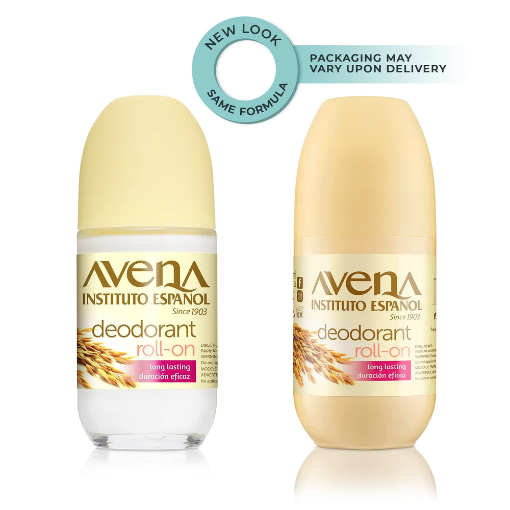 Avena Instituto Español Desodorante Roll-On aplicación suave para uso diario