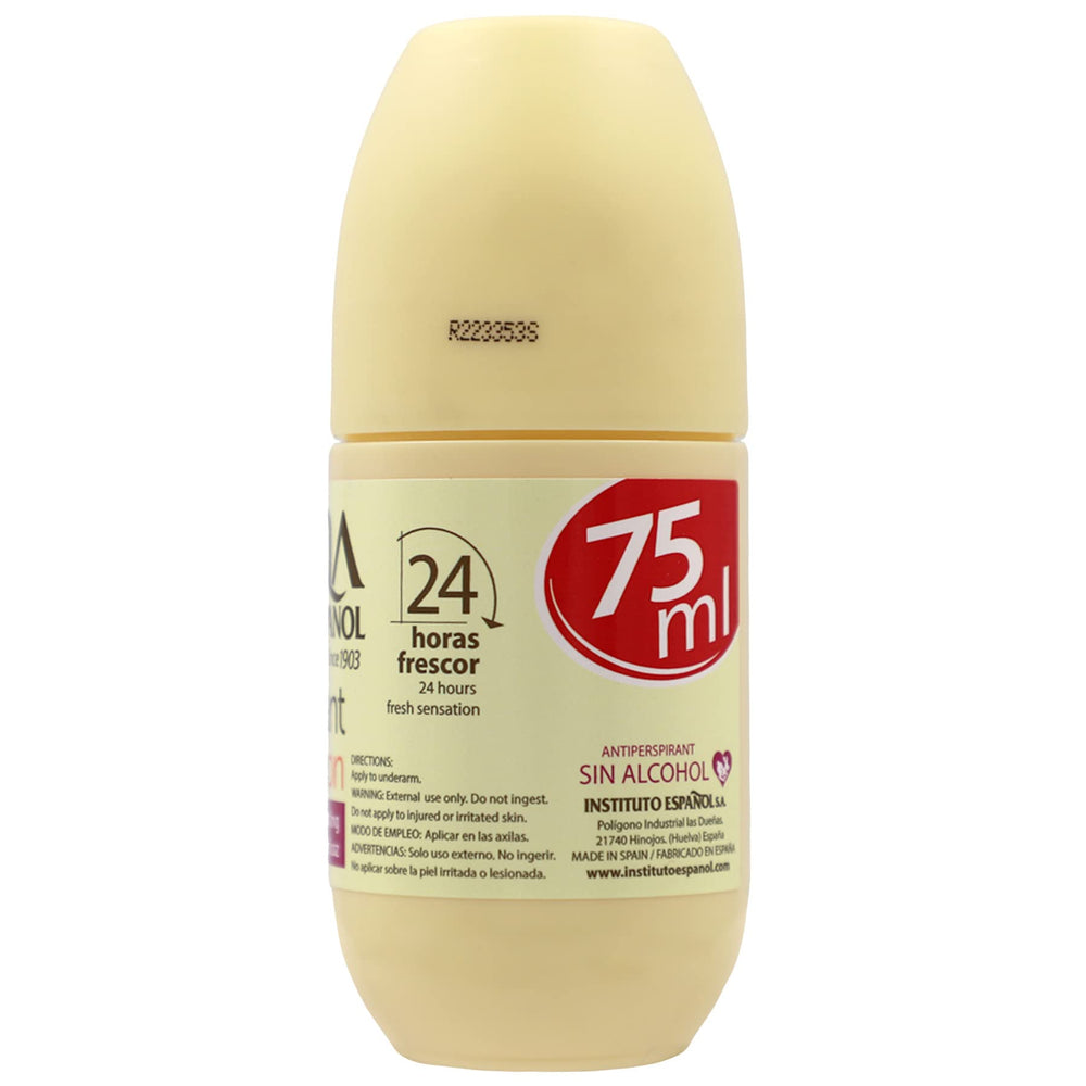 Avena Instituto Español Desodorante Roll-On avena como ingrediente, hidratación suave