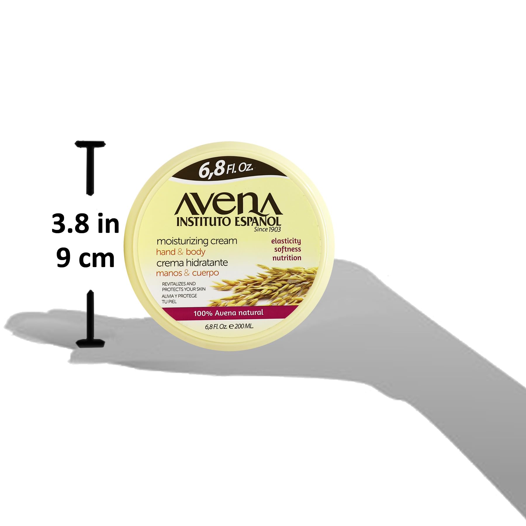 Avena Instituto Espanol rutina diaria hidratante.