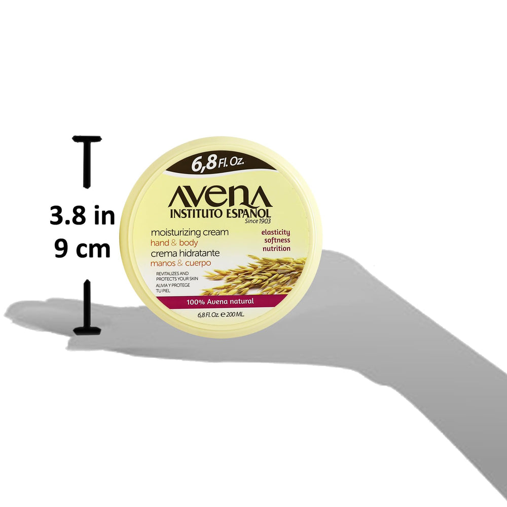Avena Instituto Espanol rutina diaria hidratante.
