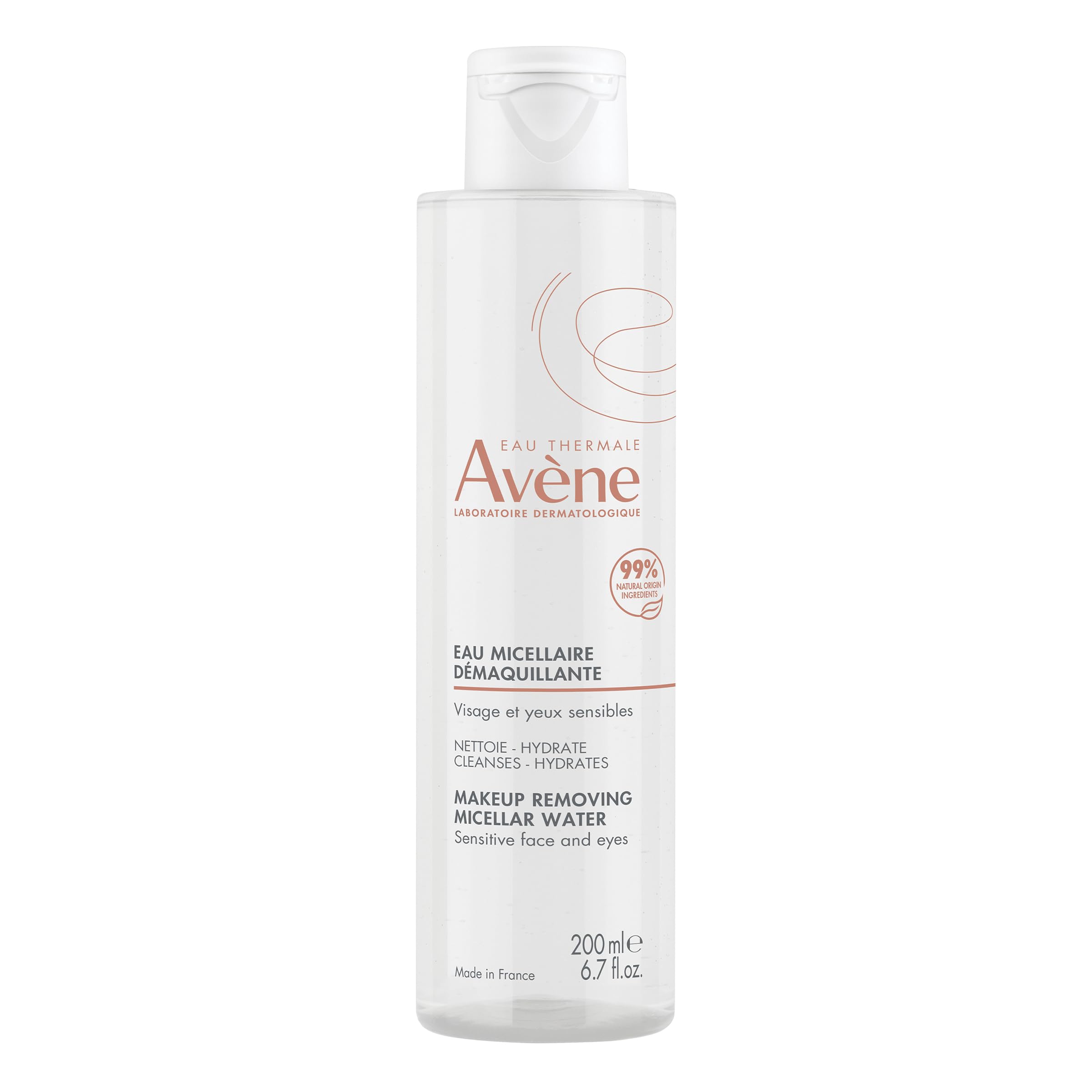 Avène Agua Micelar: botella de 200 ml para limpieza suave en rostro