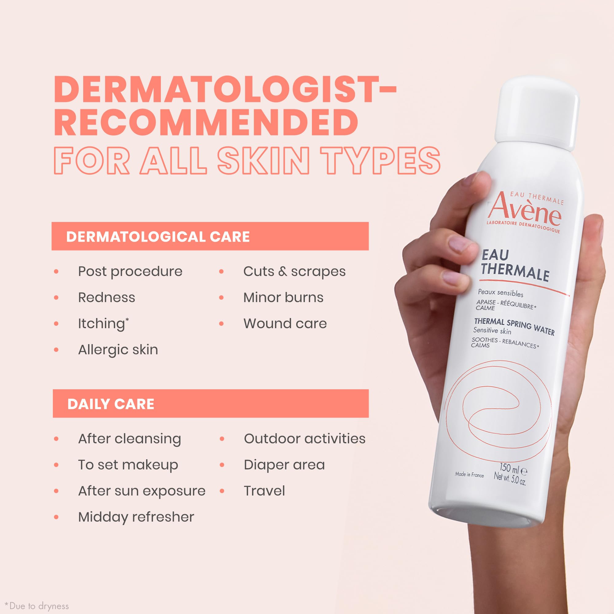 Protección antioxidante suave con Avène: uso diario para piel sensible.