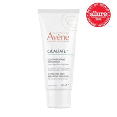 Avène Cicalfate+ emulsion cooling sensation on skin provides comfort after procedures.