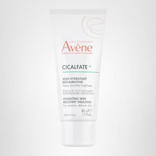 Avène Cicalfate+ emulsion for post-tattoo care reduces irritation and residual marks.