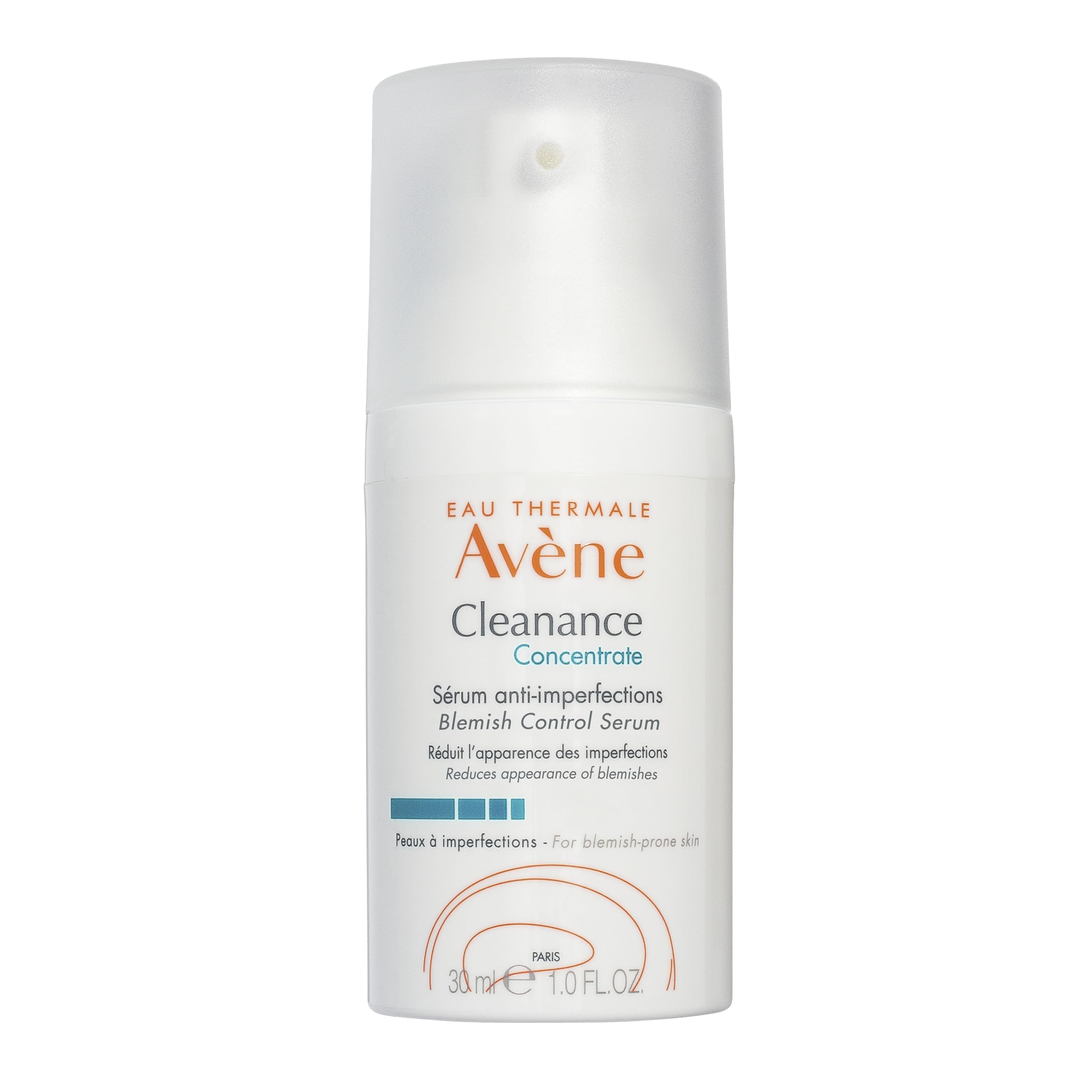 Avène Cleanance Concentrate bottle shows fragrance-free gel for clearer, oil-controlled skin.