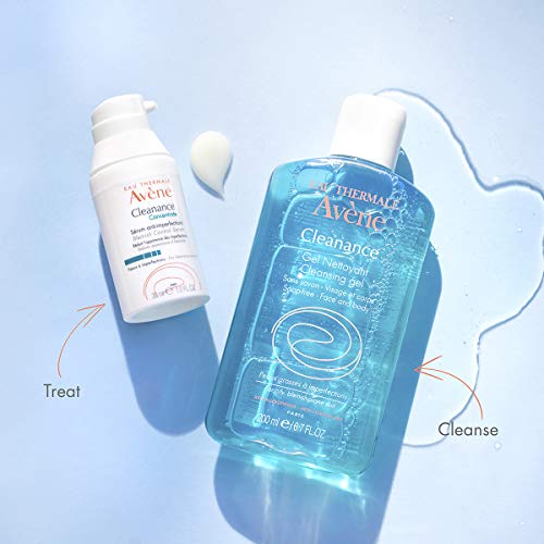 Avène Cleanance Concentrate minimalist packaging front communicates dermatology heritage.