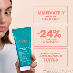Avène Cleanance Gel used on body for blemish-prone areas