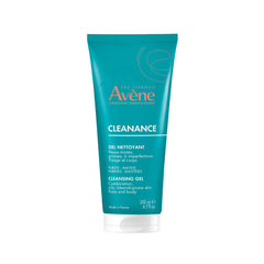 Avène Cleanance Gel bottle with pump for easy cleansing and freshness