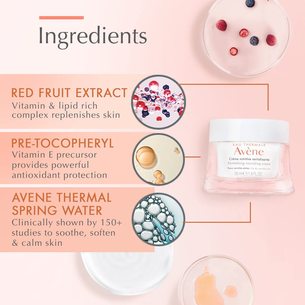 Application scene of Avène face moisturizer on clean skin for daily care