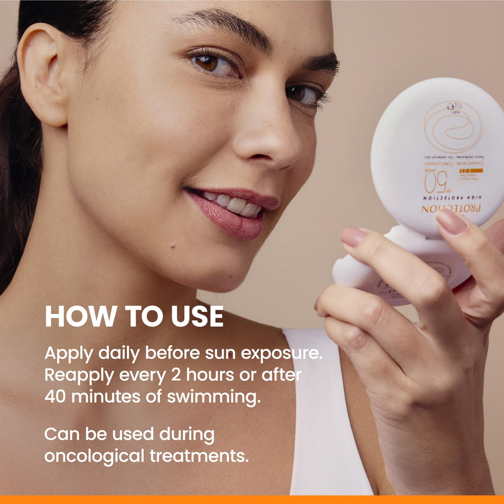 Avène High Protection blue light protection tint on hand