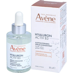 Avène Hyaluron ACTIV Serum texture swirl shows a smooth, quick-absorbing hydration.