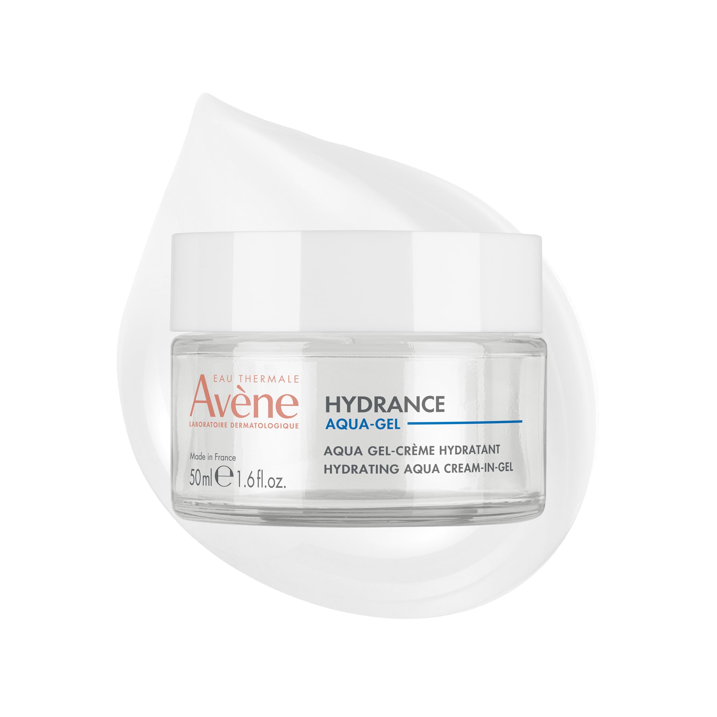 Avène Hydrance Aqua-Gel Cream bottle pump for daily hydration.