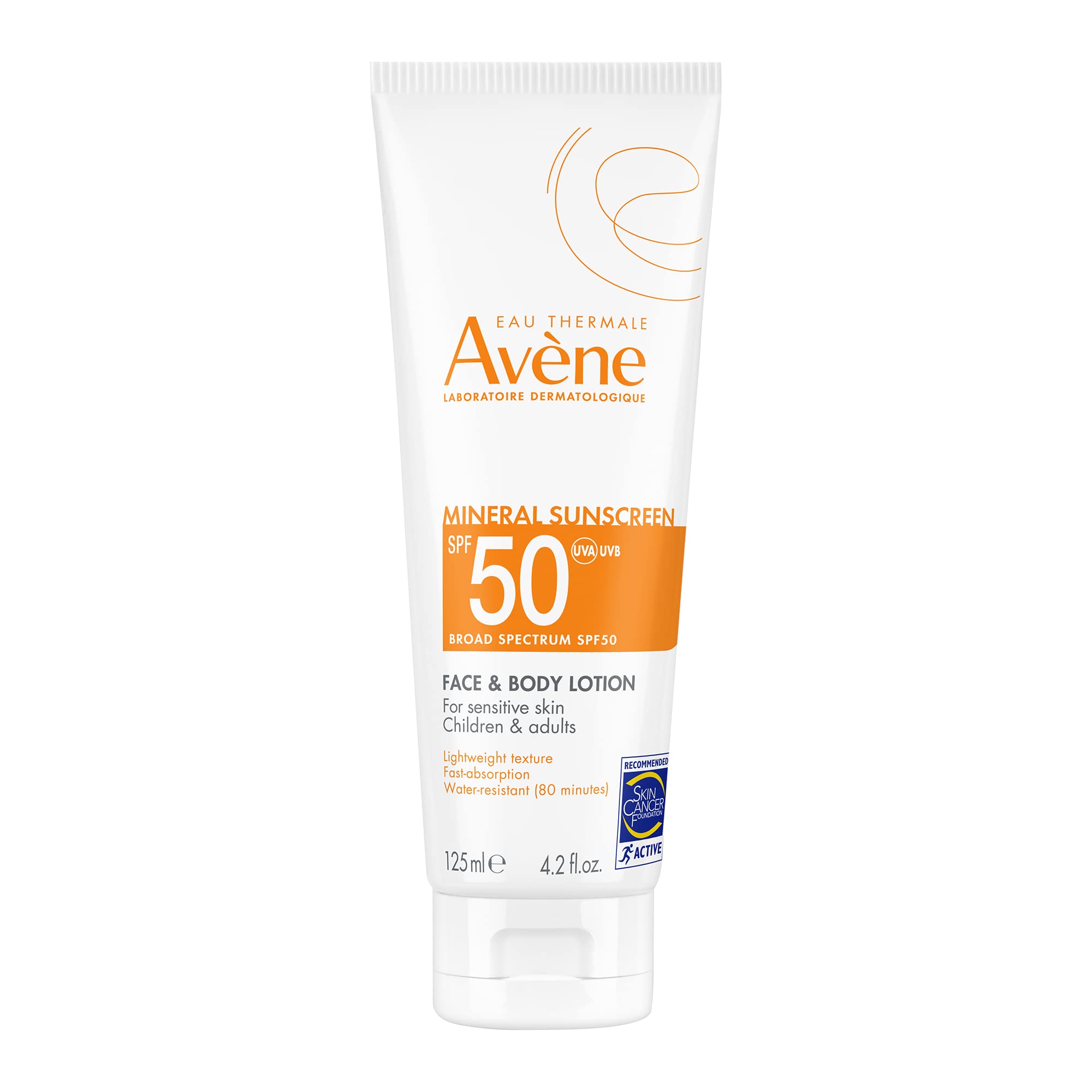 Avène Mineral Sunscreen bottle ready for daily protection on face and body.