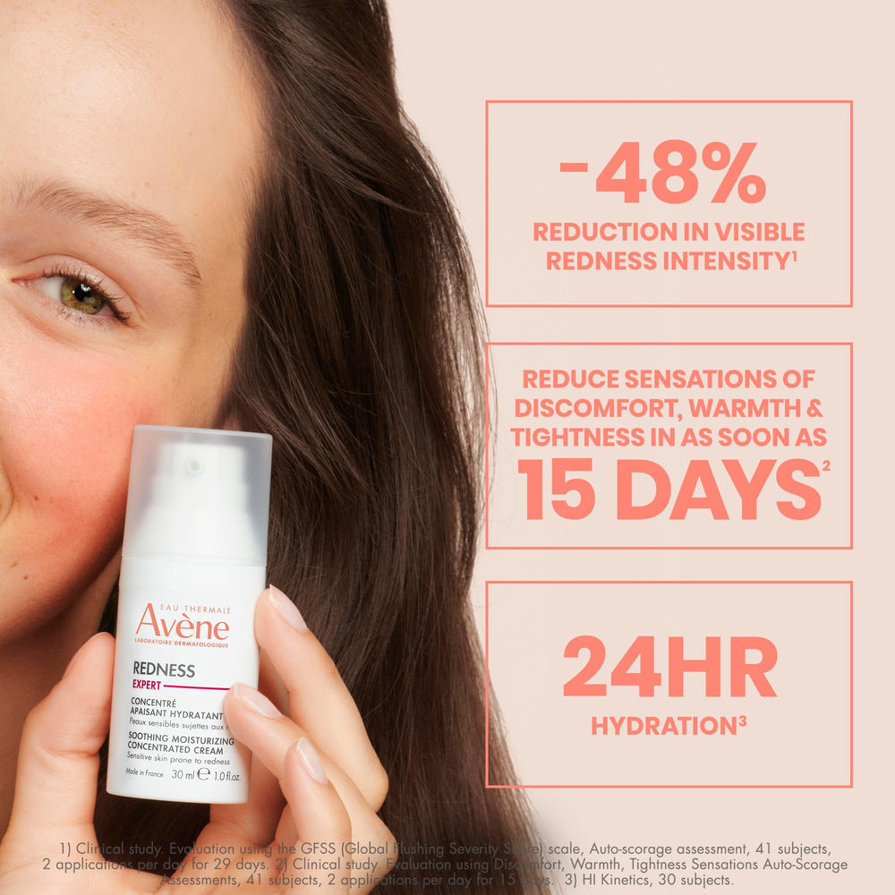 Close-up of texture reveals a non-greasy finish for reactive skin