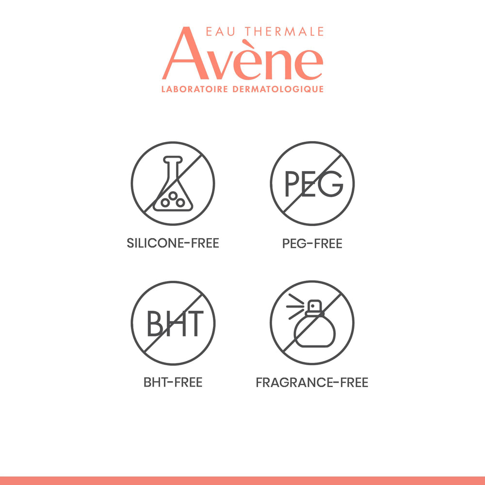 Close-up of Avène RetrinAL ingredients including bakuchiol and niacinamide