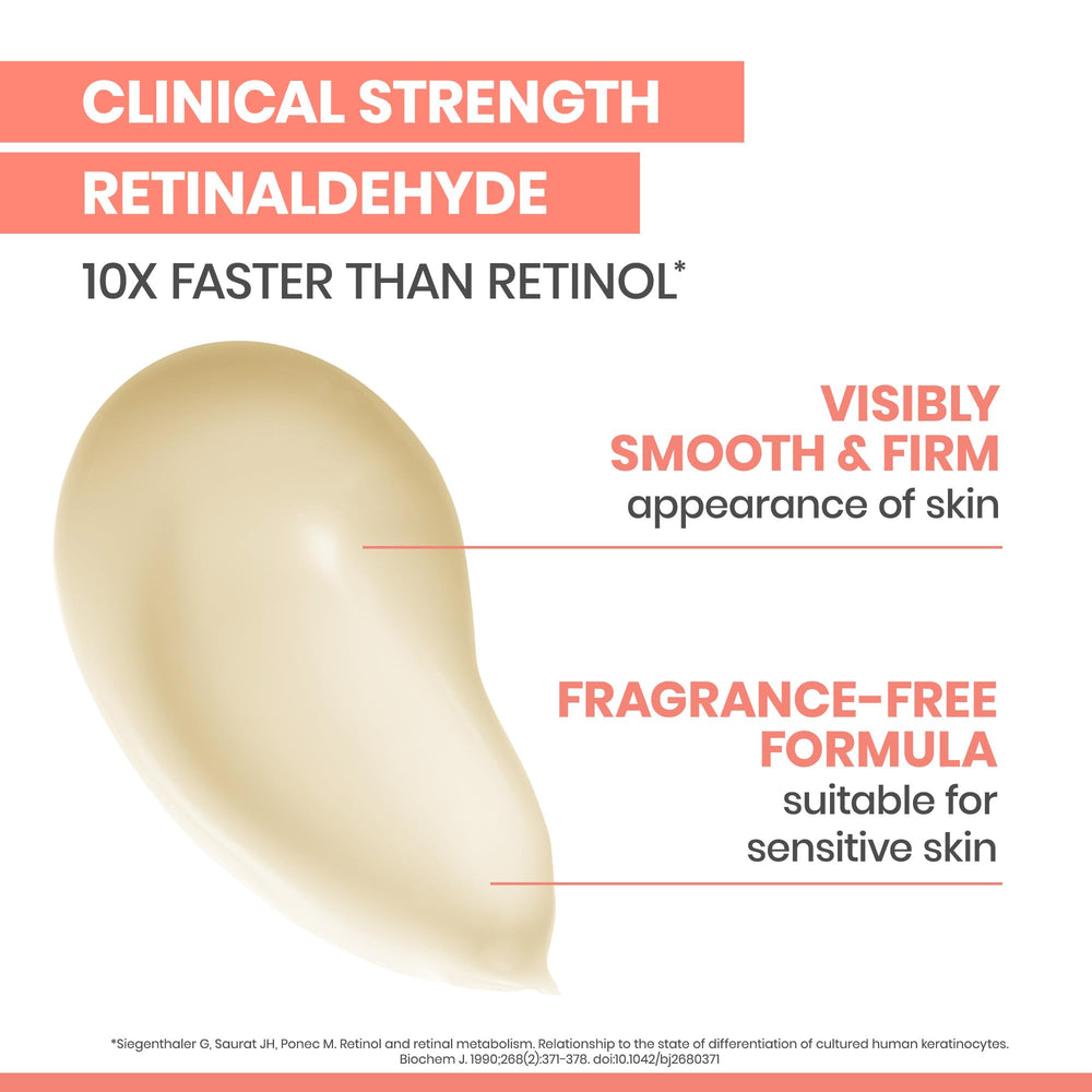 Close-up of Retrinal cream texture for application