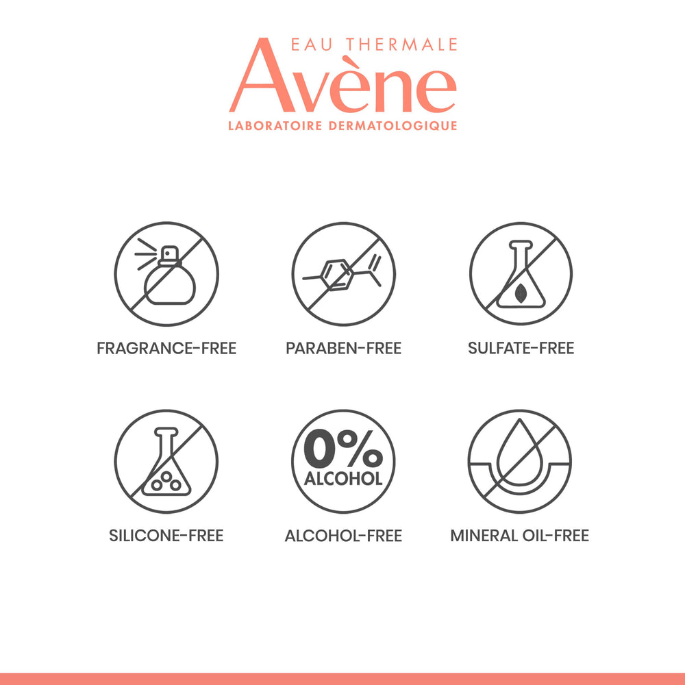 Avène Retrinal 0.1% cream pump bottle on vanity