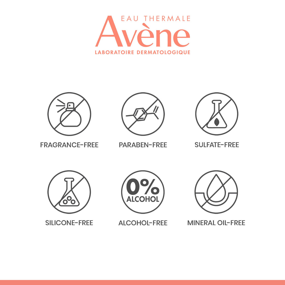 Soft eye contour with Avène Retrinal Eyes indicating gentle, daily use