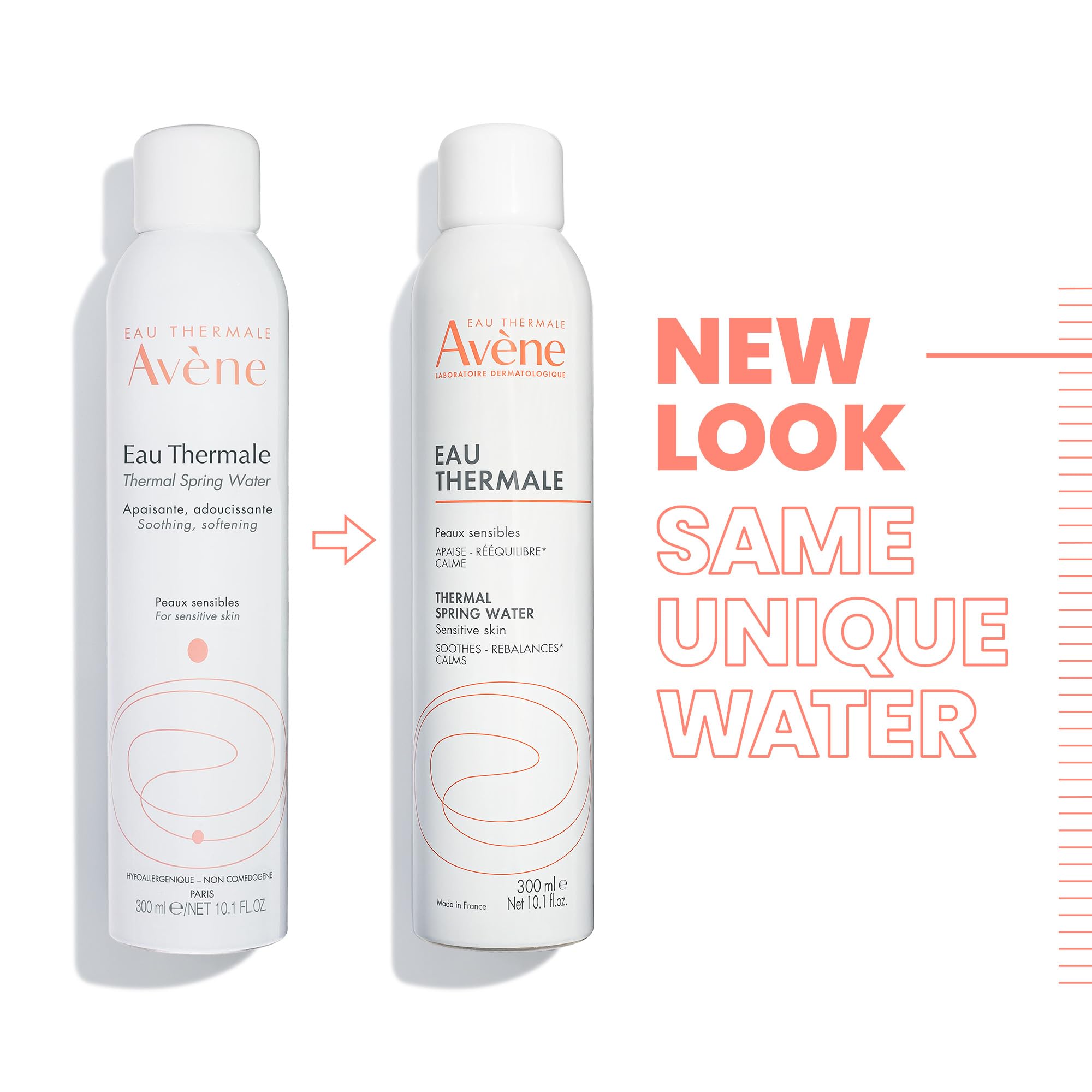 Avène spray cap demonstrates easy, fine mist application.