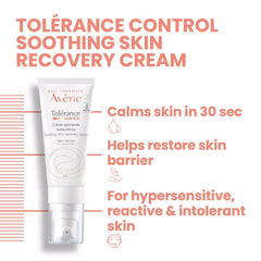 Avène Tolerance Control tube with spring water inspiration offers calm, gentle skincare for sensitive skin.