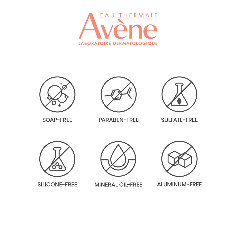 Avène Thermal Spring Water visual cue for sensitive skin care