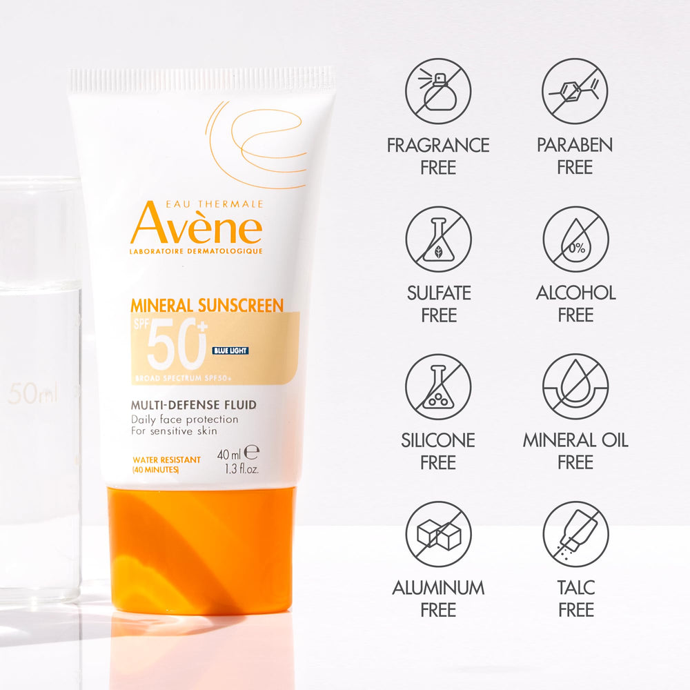 Fragrance-free formula soothes sensitive skin with Avène Thermal Spring Water