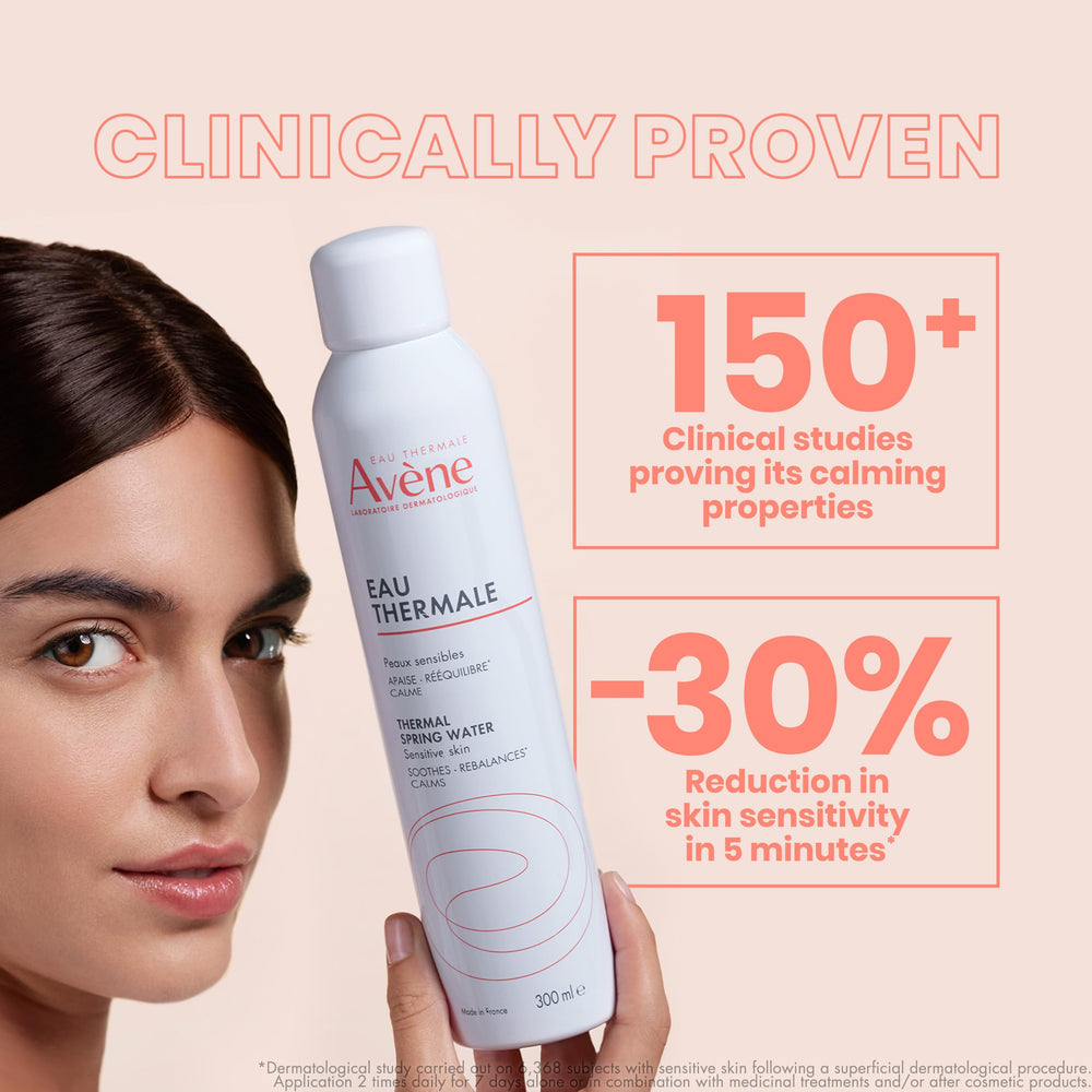 Avène Thermal Spring Water spray mist—gentle on-the-go soothing.