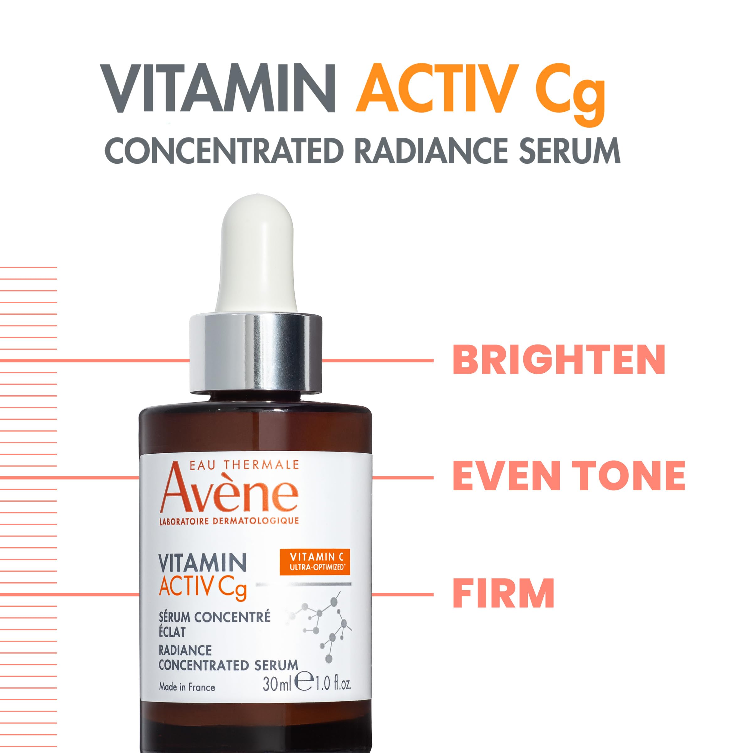 Avène Vitamin Activ Cg serum pump enables easy, non-greasy application