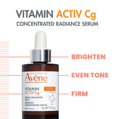 Avène Vitamin Activ Cg serum pump enables easy, non-greasy application