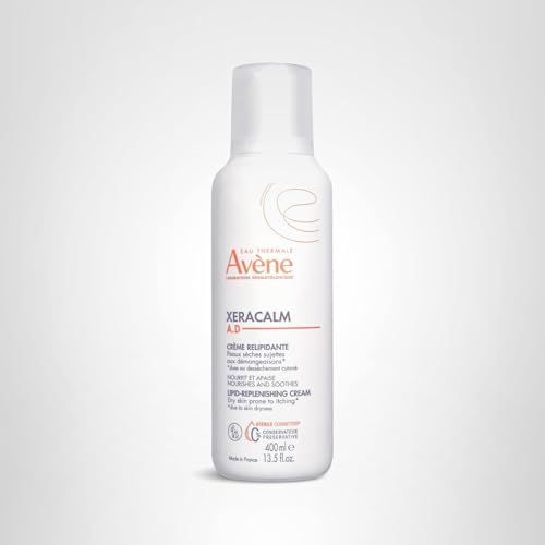 Avène XeraCalm A.D relief after use image hints immediate comfort and microbiome balance support.