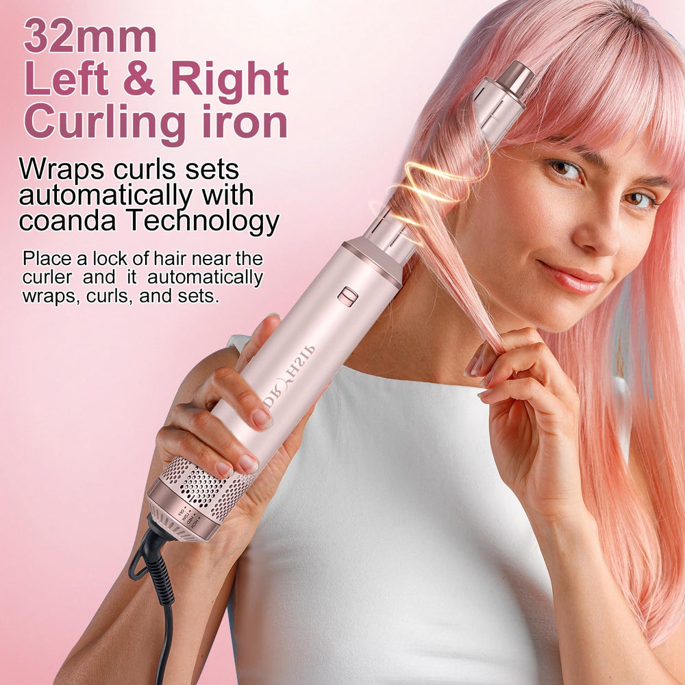 AVENHO 5 in 1 Styler three temperature settings for versatile hair types