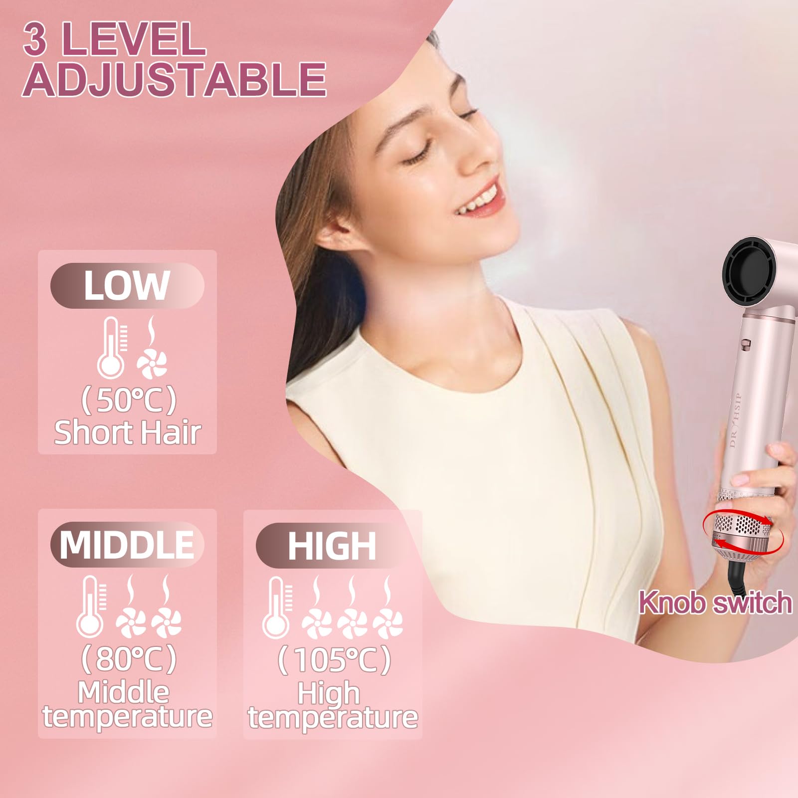 AVENHO Detachable accessories keep your styling routine portable and organized