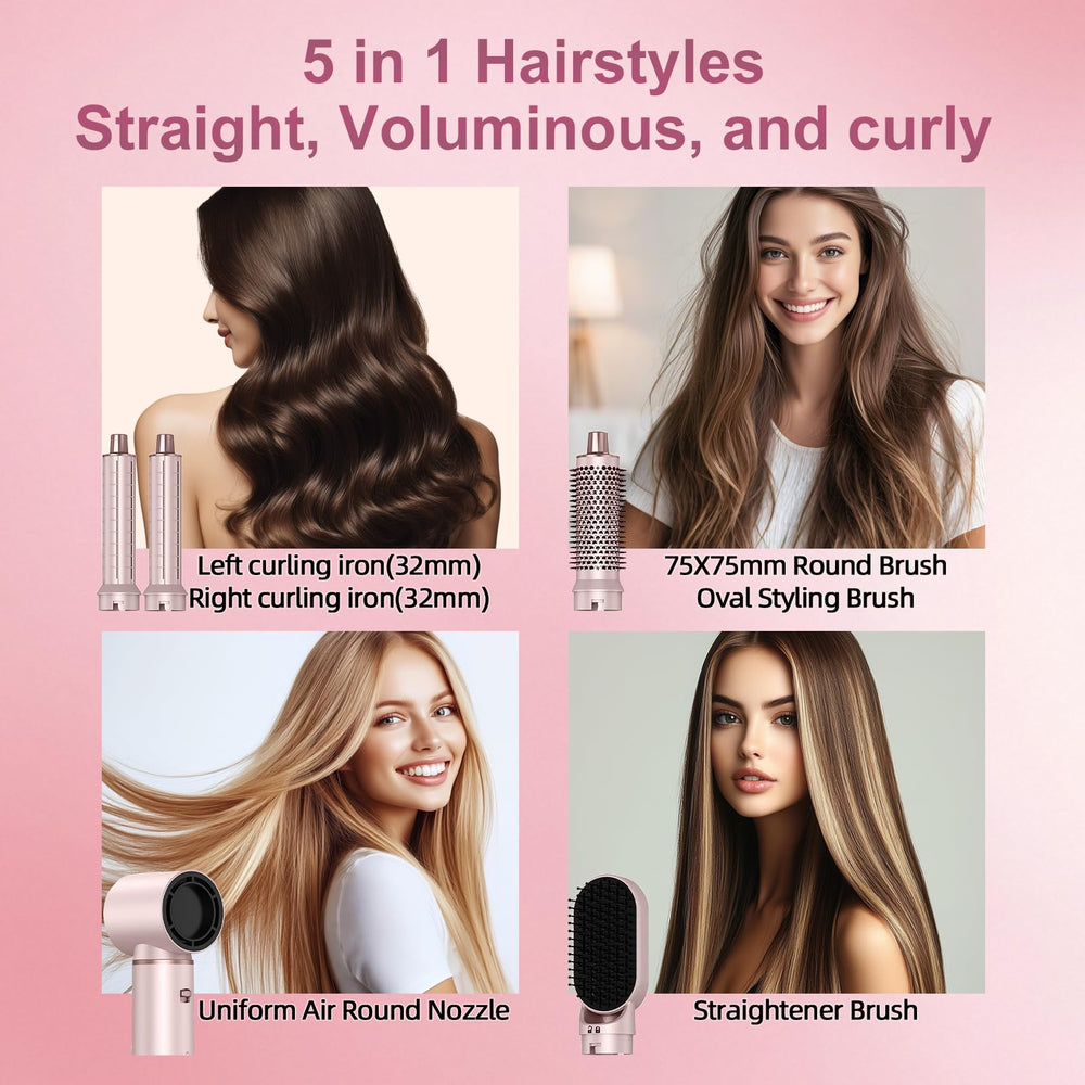 AVENHO Hair Dryer Brush with negative ion technology reduces frizz and static