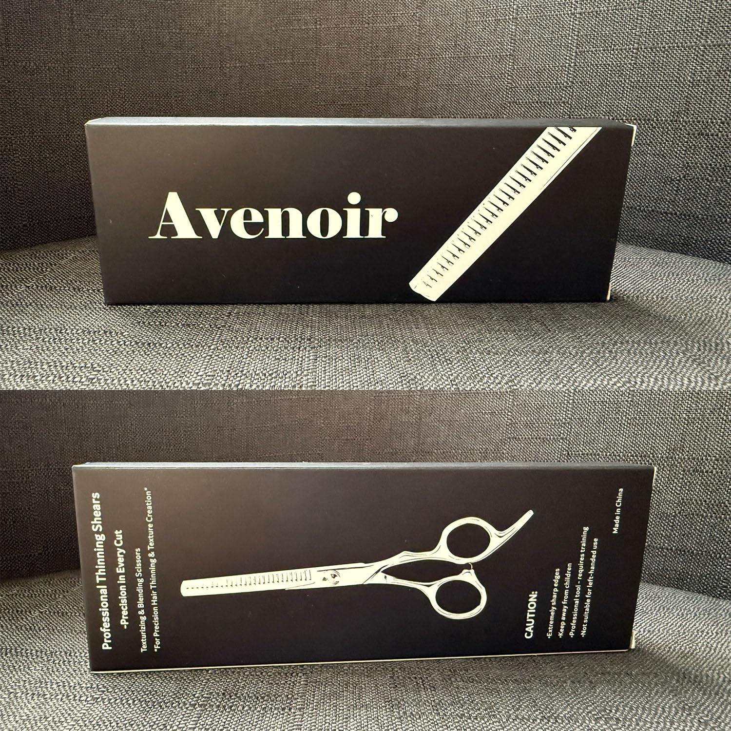 Avenoir compact 6.7-inch design fits in handheld salon kits.