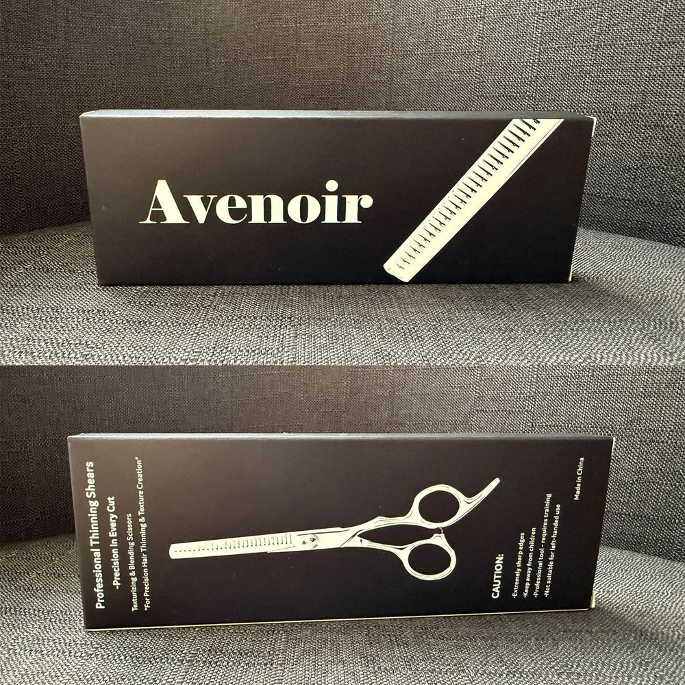 Avenoir compact 6.7-inch design fits in handheld salon kits.