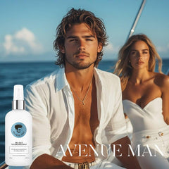 Avenue Man spray sal marina para cabello fino con volumen