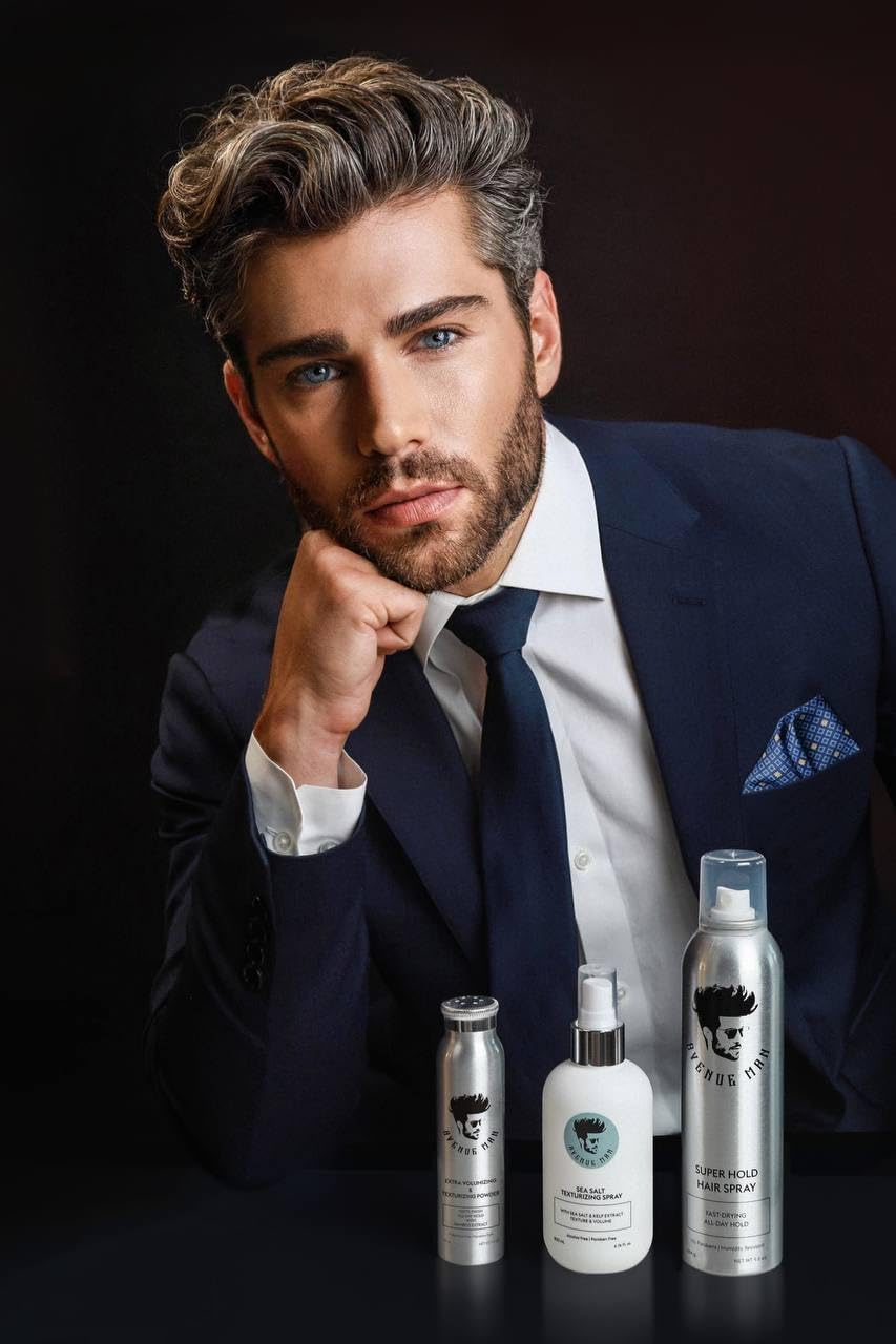 Avenue Man spray sin parabenos y sin sulfatos para uso diario