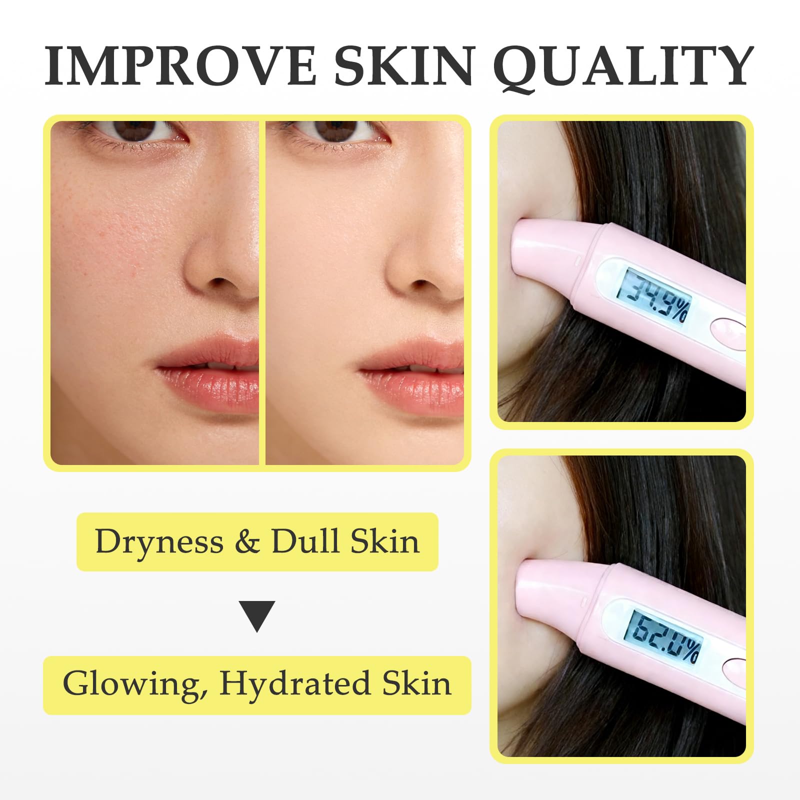 AVEYA Dark Spot Pads application on face demonstrates a refreshing routine after cleansing