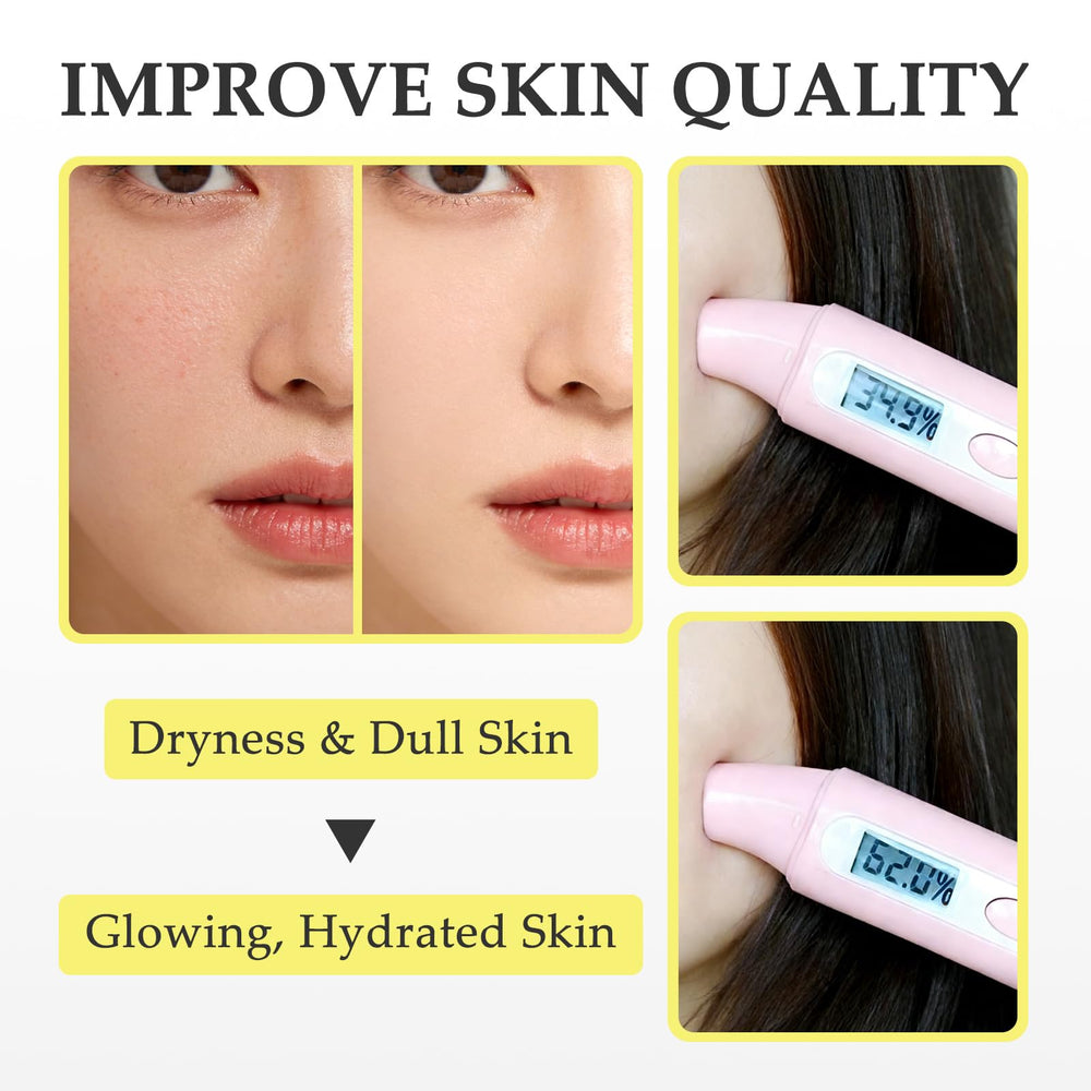 AVEYA Dark Spot Pads application on face demonstrates a refreshing routine after cleansing