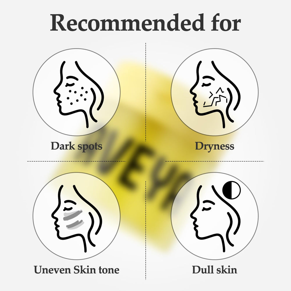 AVEYA Dark Spot Pads travel-friendly jar supports on-the-go skincare
