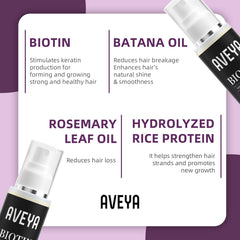 AVEYA Hair Growth Spray batana oil focus for deeper conditioning feel