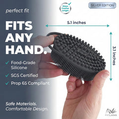 Avilana quick-dry silicone stays clean and dries fast between uses.