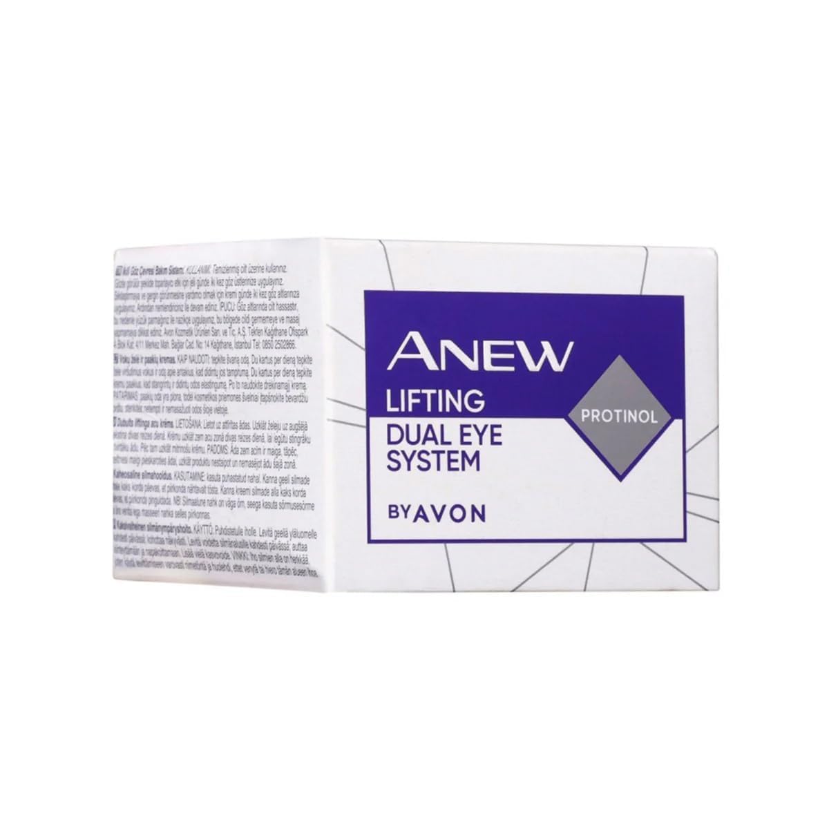 AVON ANEW Brightening Dual Eye System embalaje con caja lista para regalo.