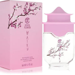 AVON Haiku Kyoto Flower bottle on white background conveying everyday freshness.