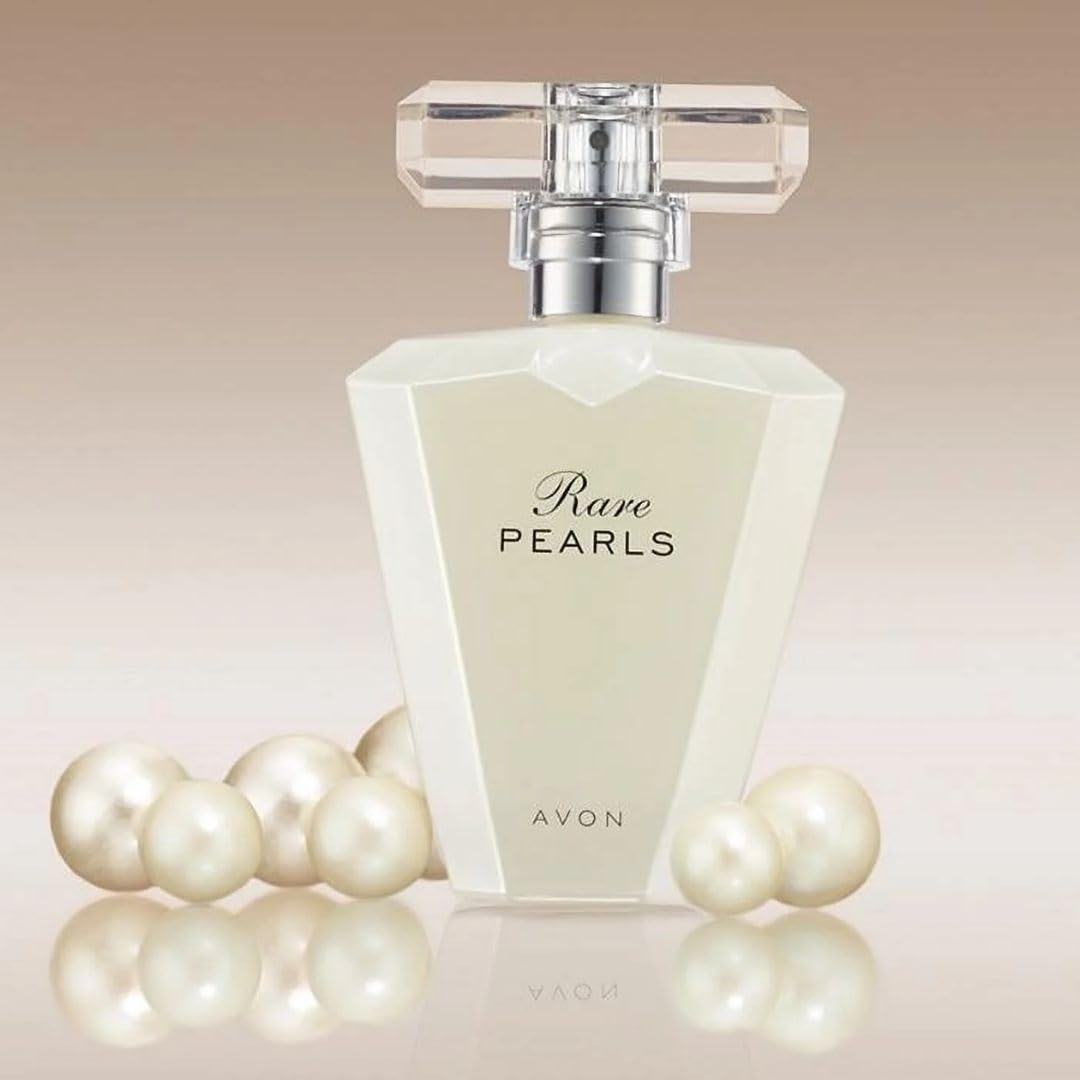 AVON Rare Pearls rosewood base provides creamy depth and lasting impression.