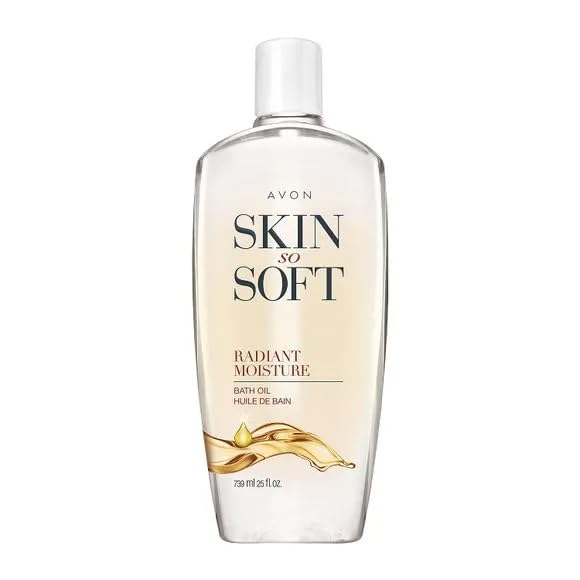 AVON Silk Proteins formula helps skin feel smoother after bath.