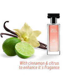AVON Sweet Honesty bottle closeup with lily of the valley highlight for a fresh touch.