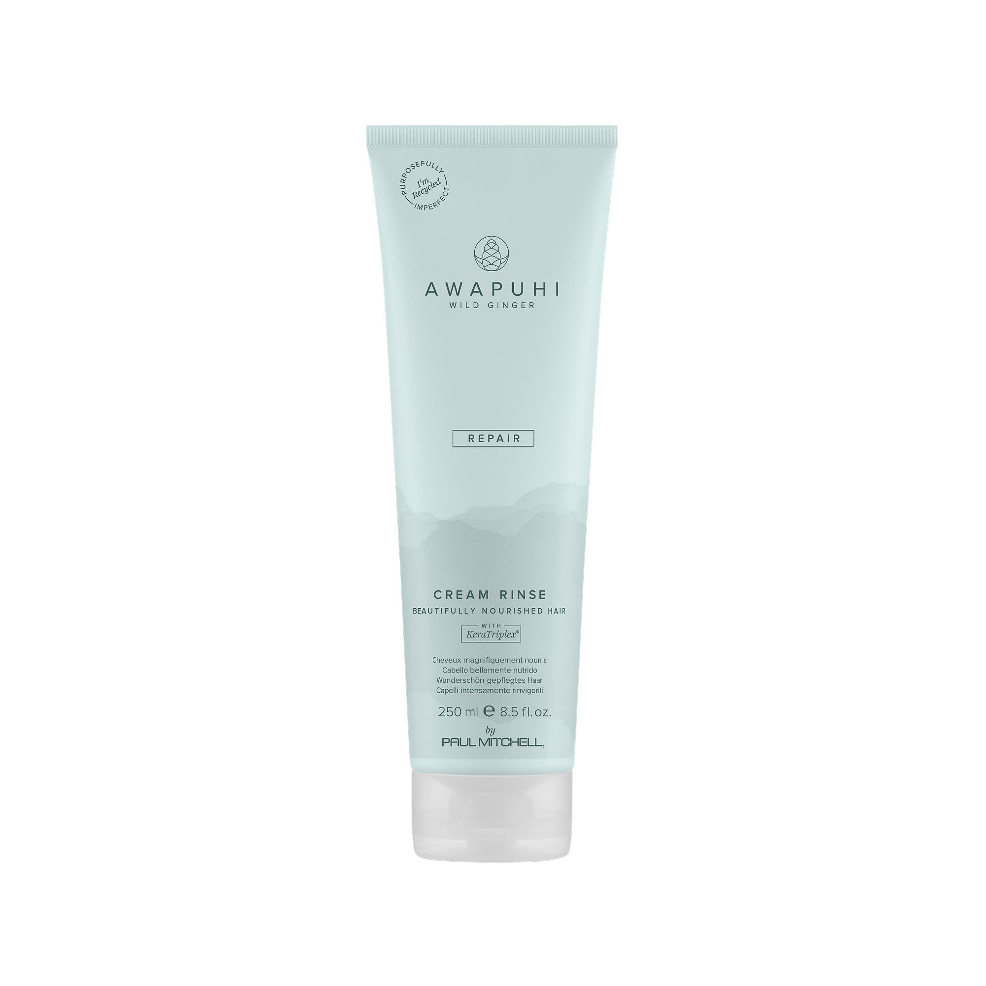 Awapuhi Wild Ginger Cream Rinse bottle for detangling and shine